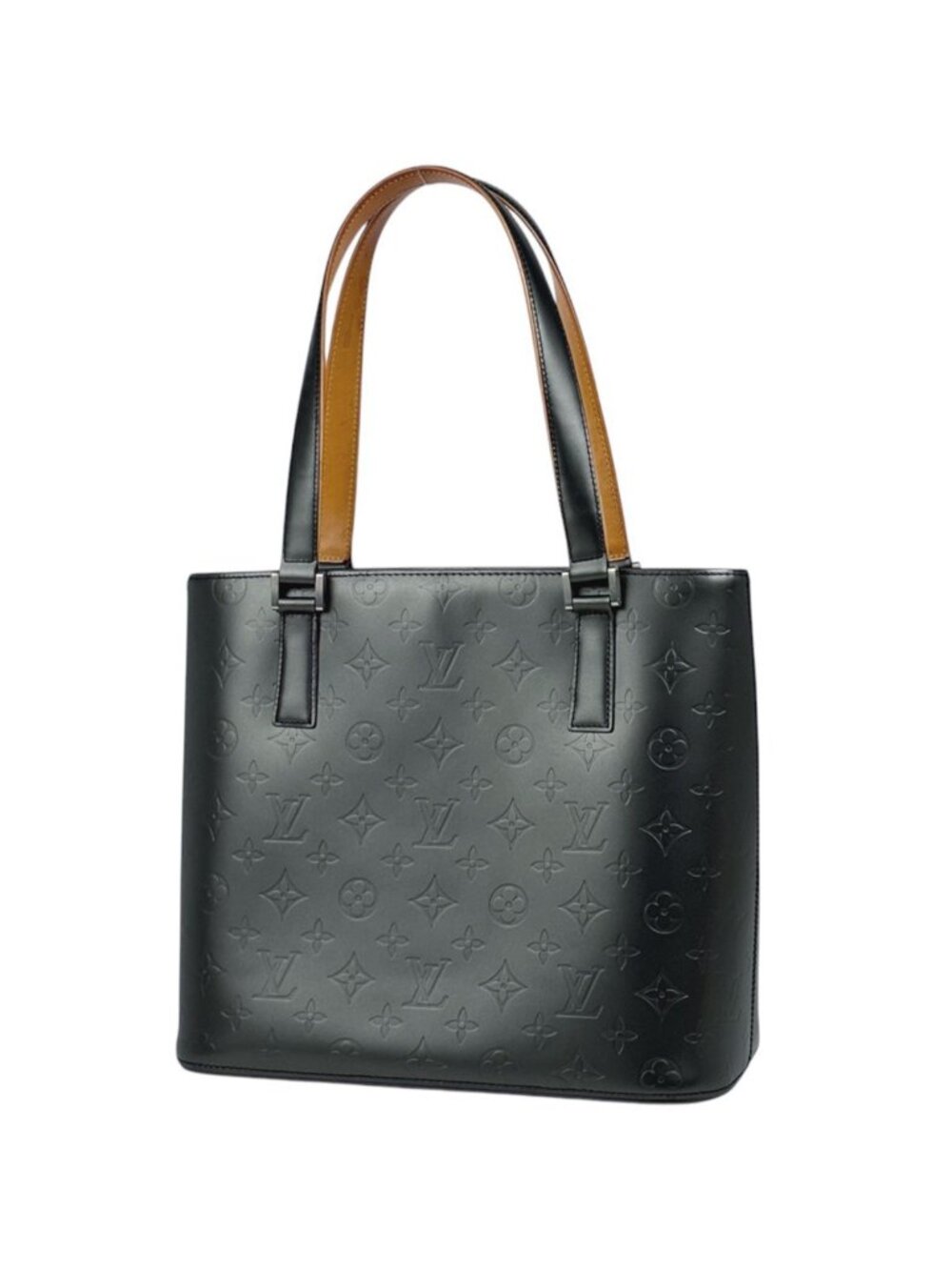 Louis Vuitton Stockton Tote Bag Monogram Matt Noir